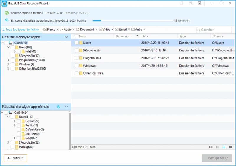 EaseUS Data Recovery Wizard Pro